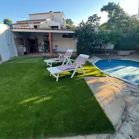 In A Rustic House With Swimming Pool *
